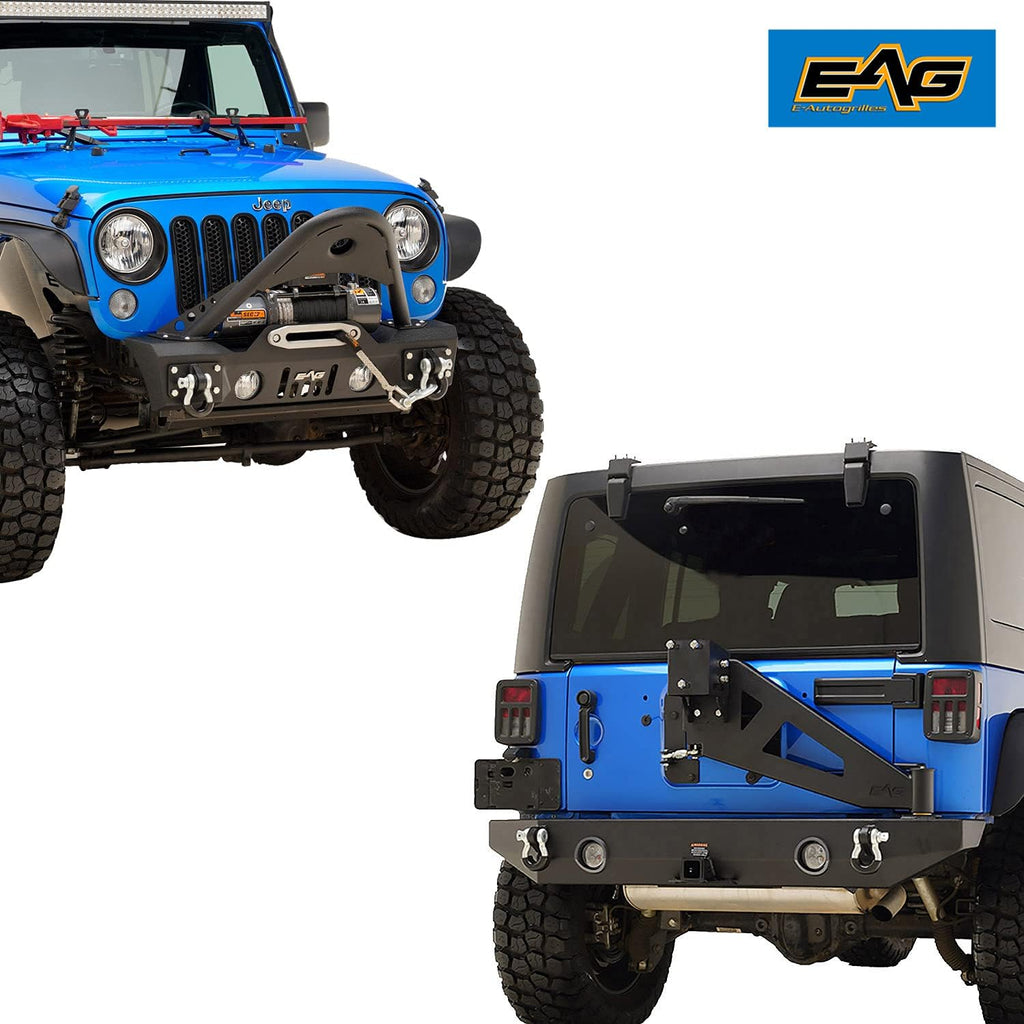 Front Bumper with Tire Carrier Combo M589