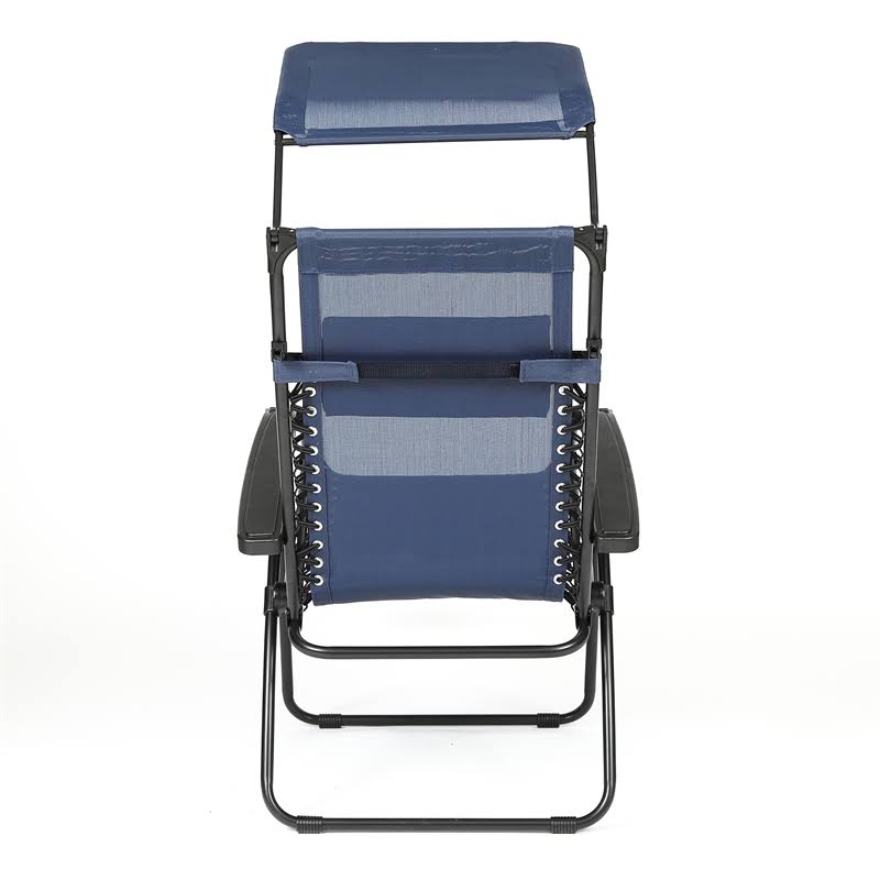 Blue Zero Gravity Chair with Canopy W152339