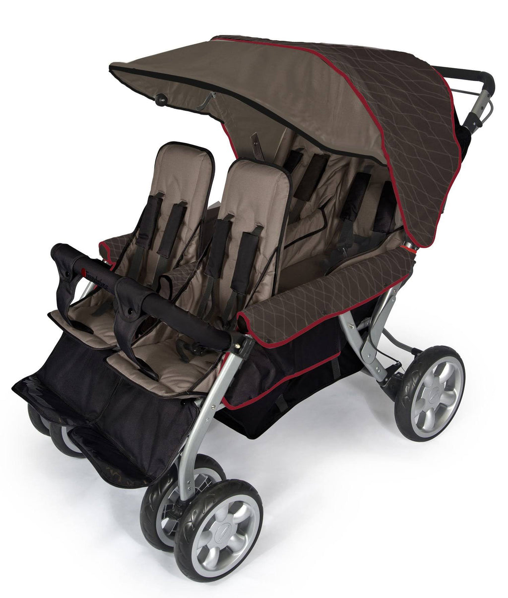 Brown 4 Passenger Stroller Q100300