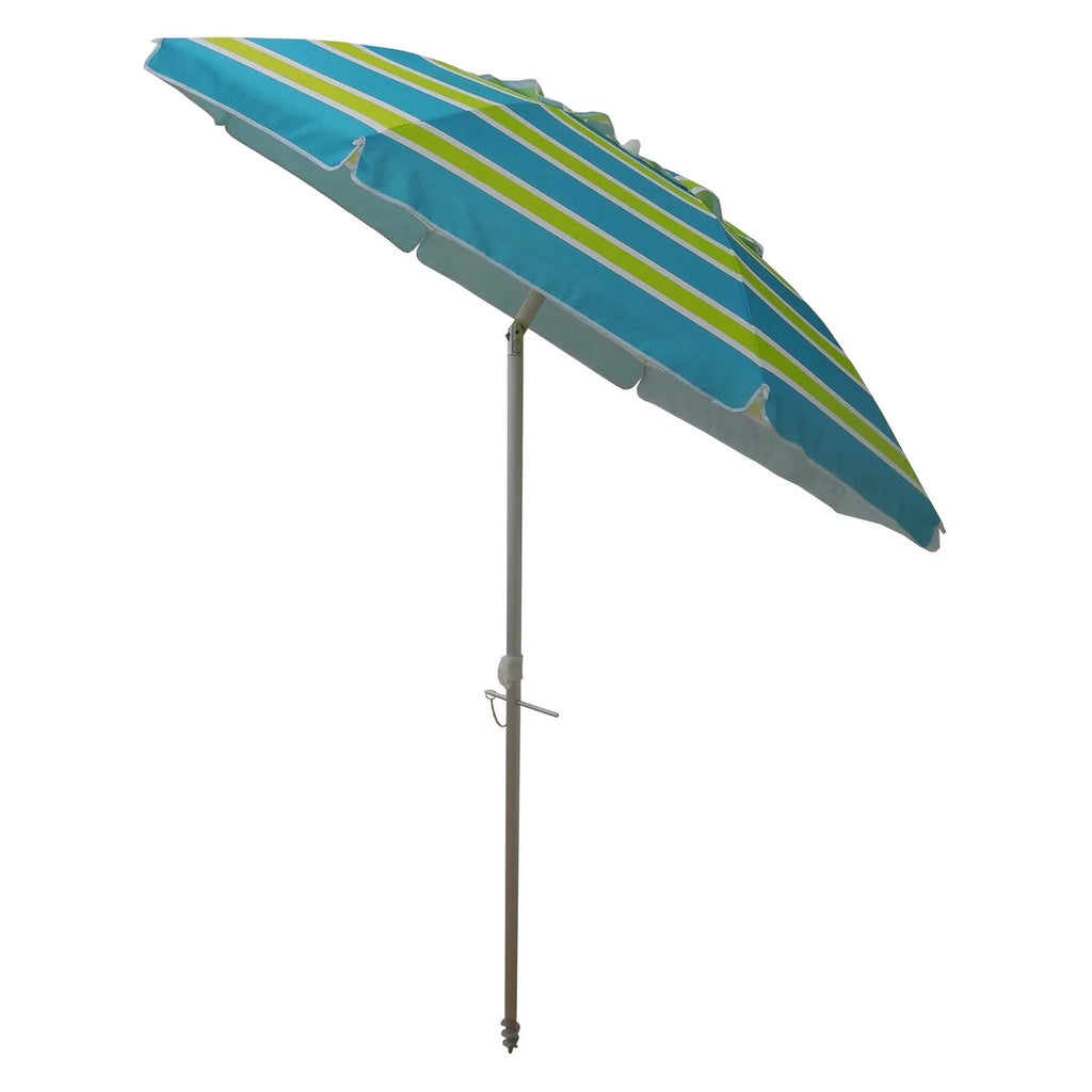 Striped Beach Umbrella with Carry Bag J699