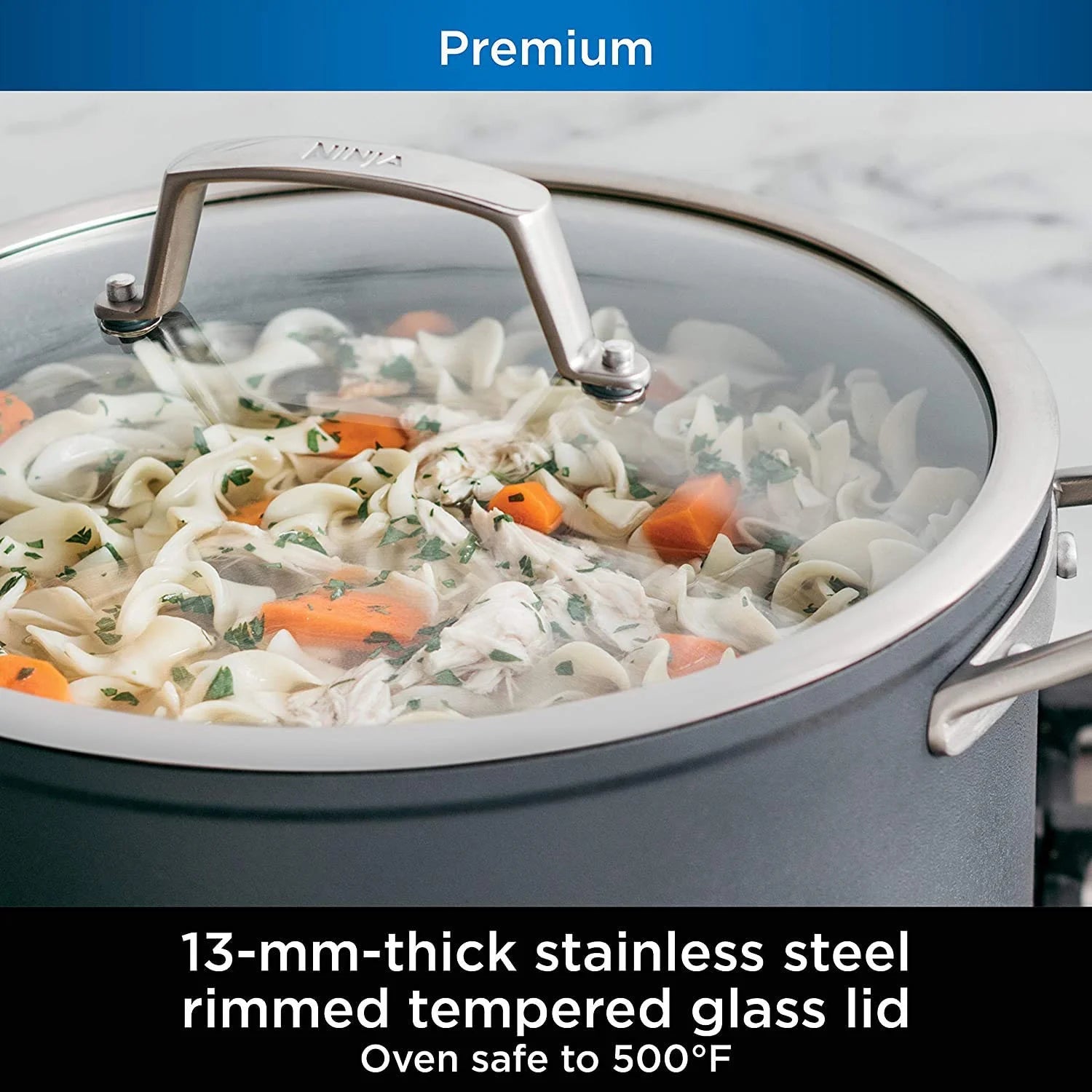 8 Qt Stainless-Steel Stockpot A6974