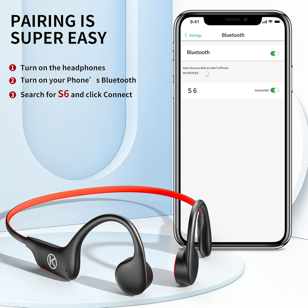 Open-Ear Bluetooth Sport Headphones Pack of 2 A273