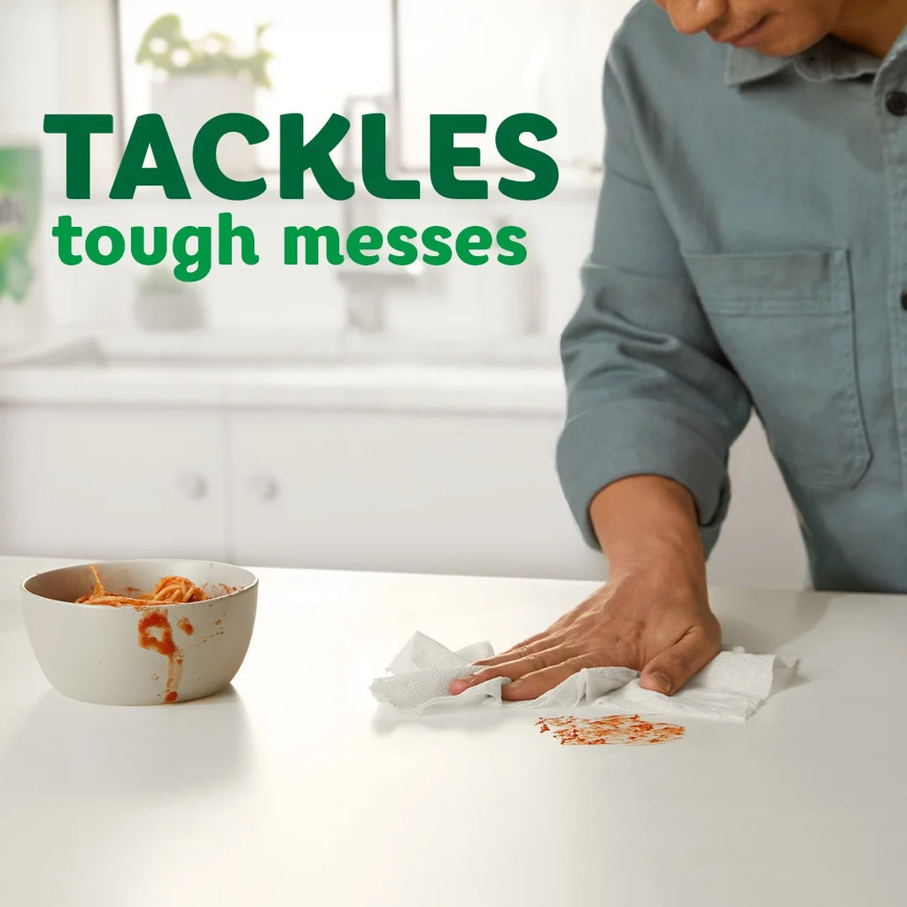 6 Triple Rolls White Paper Towels F44708
