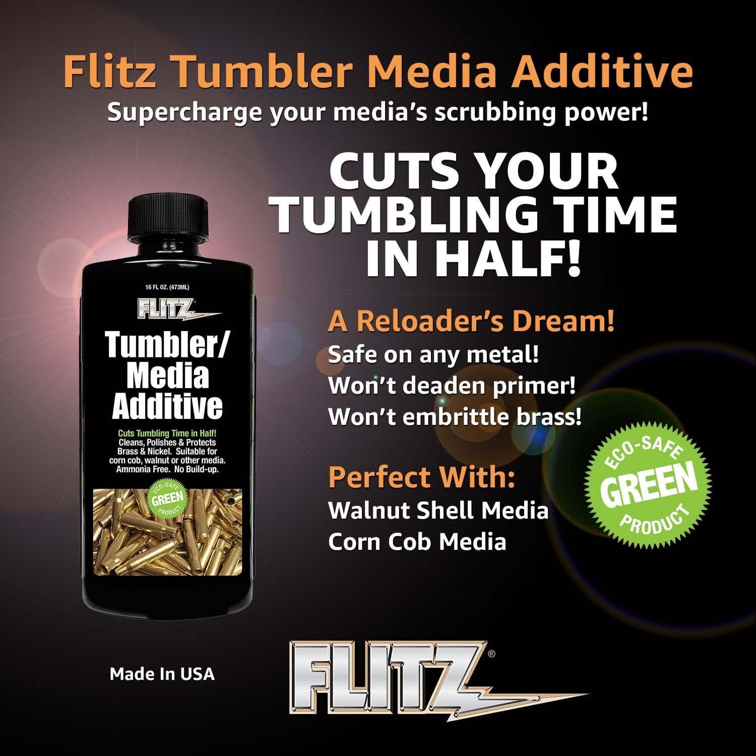 White 7.6 oz. Tumbler Media Additive, 3-Pack O9207
