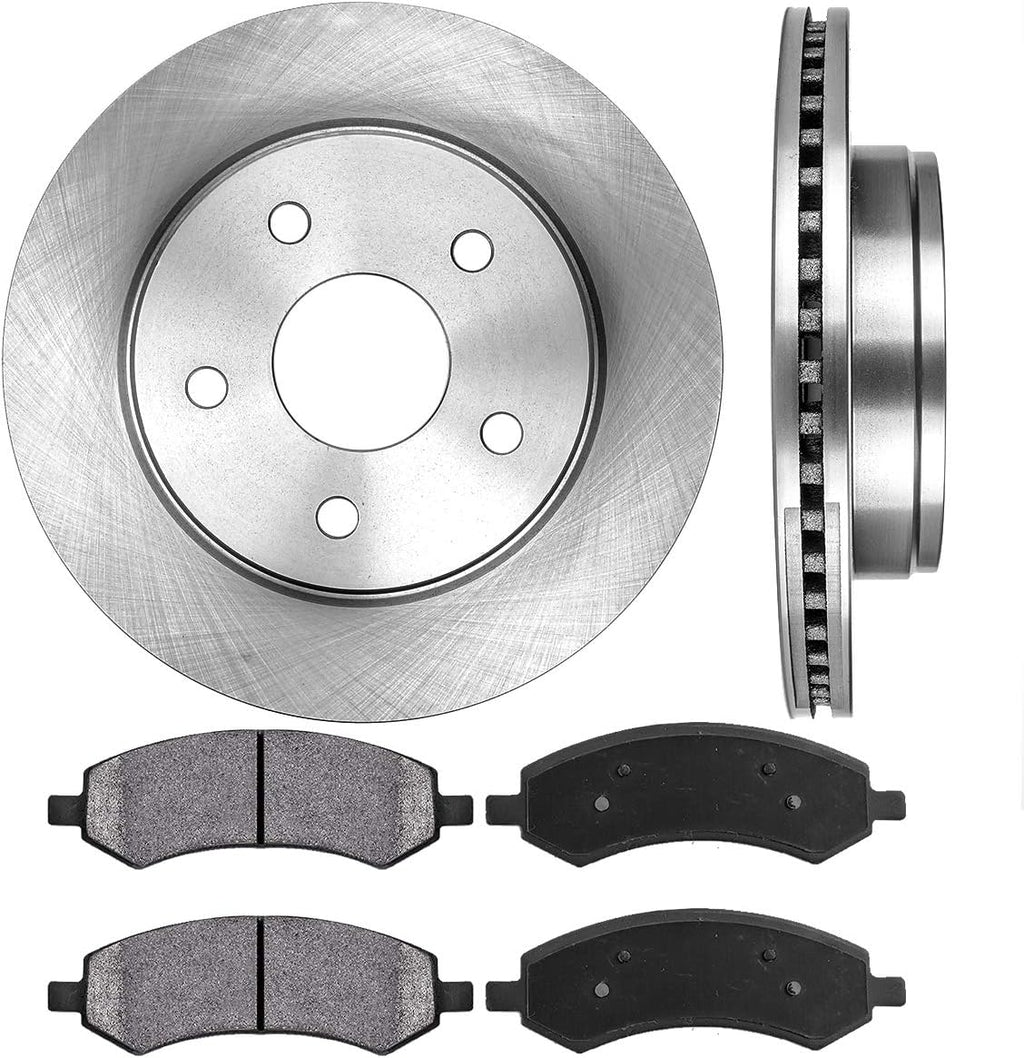 Premium OE Brake Disc Rotors and Metallic Brake Pads W19867