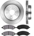 Premium OE Brake Disc Rotors and Metallic Brake Pads W19867