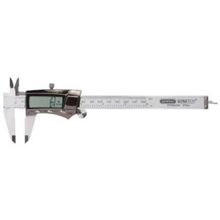 0-6 in. Electro Digital Caliper, White S3538