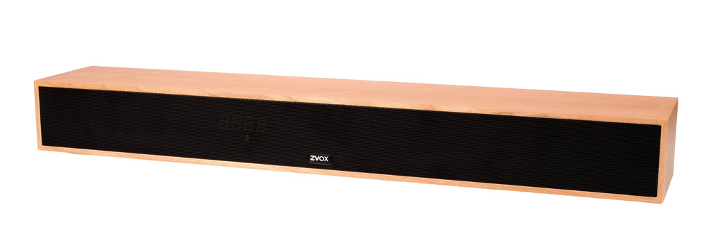 24x22 Wood TV Speaker with 12 Levels of Voice Boost L821