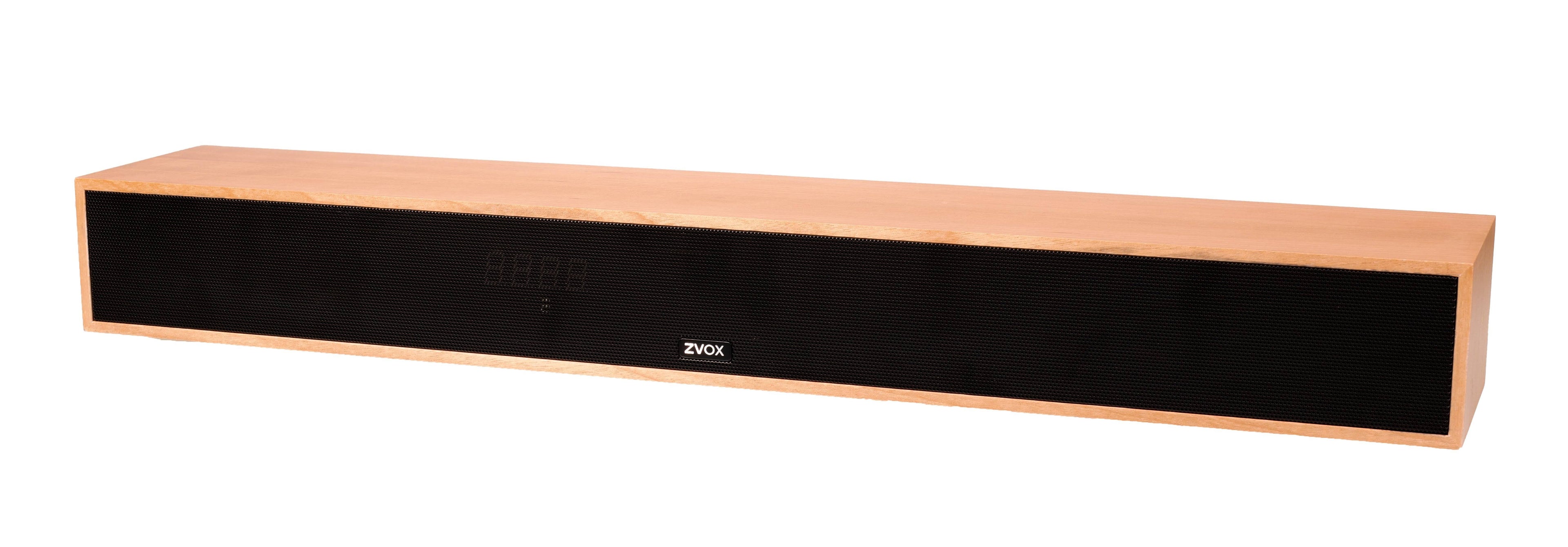 24x22 Wood TV Speaker with 12 Levels of Voice Boost L821