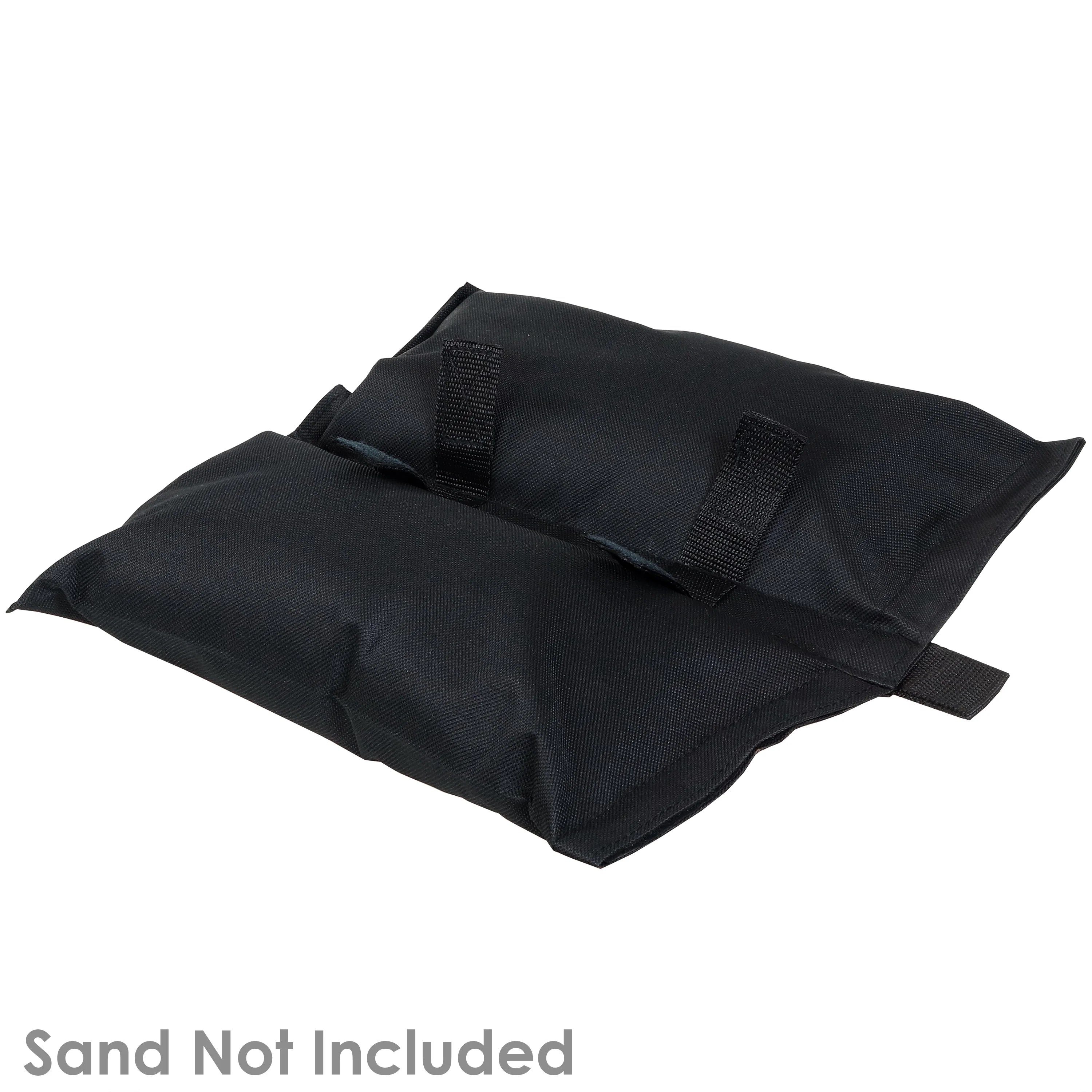 Black Polyester Sandbag Canopy Weights, Set of 4 V817995
