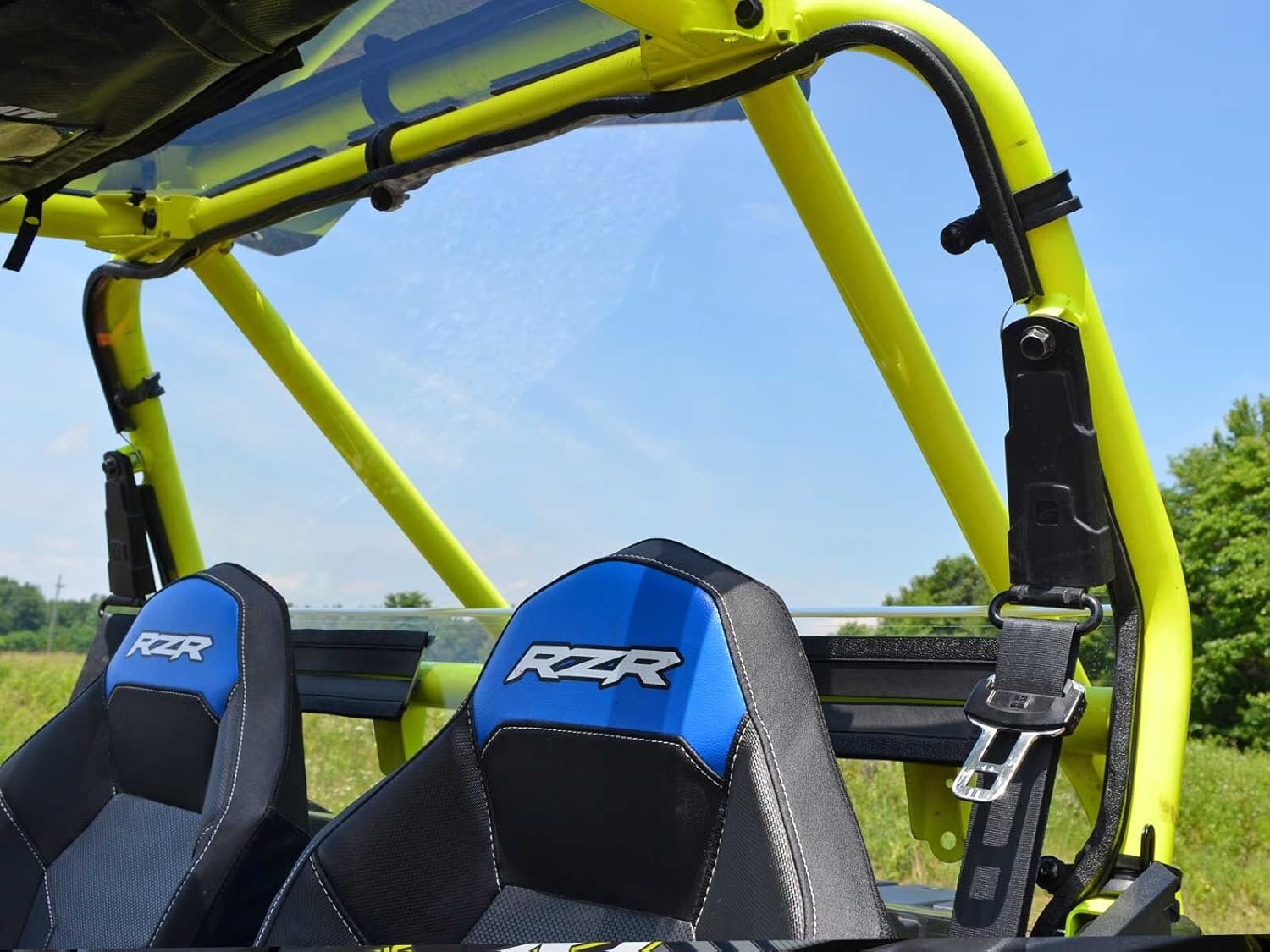 Rear Windshield for Polaris RZR 900, 1/4” Polycarbonate U2962