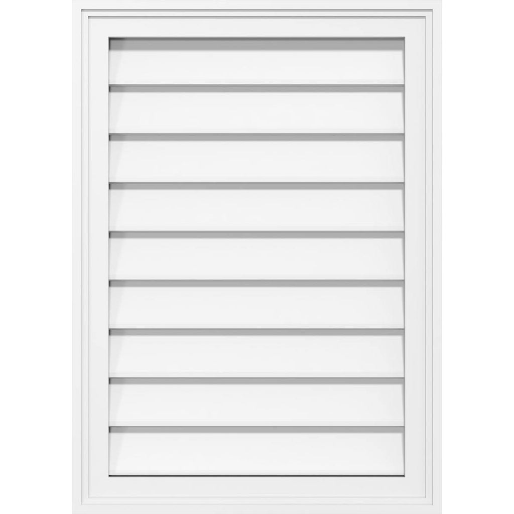 PVC Gable Vent E4462