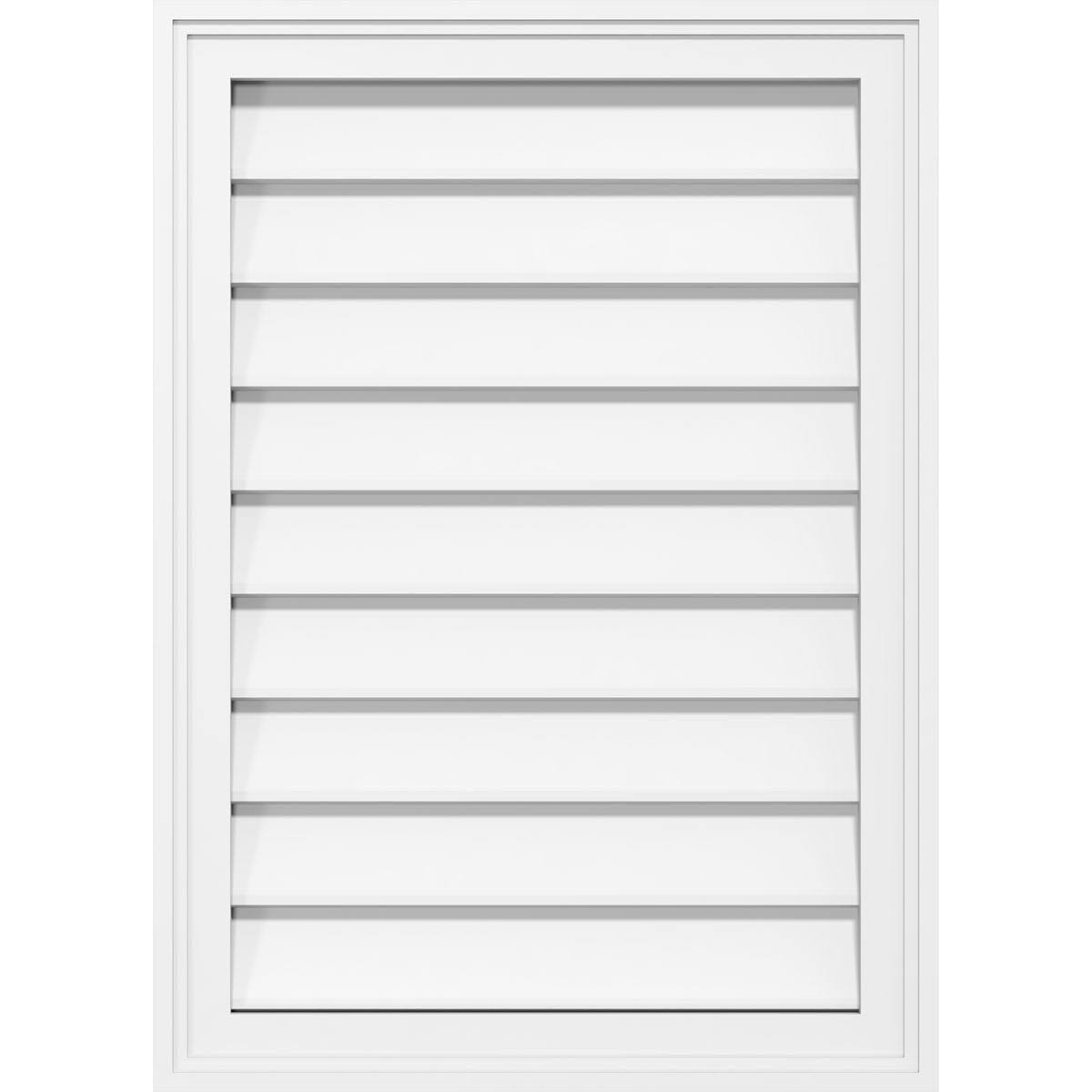 PVC Gable Vent E4462