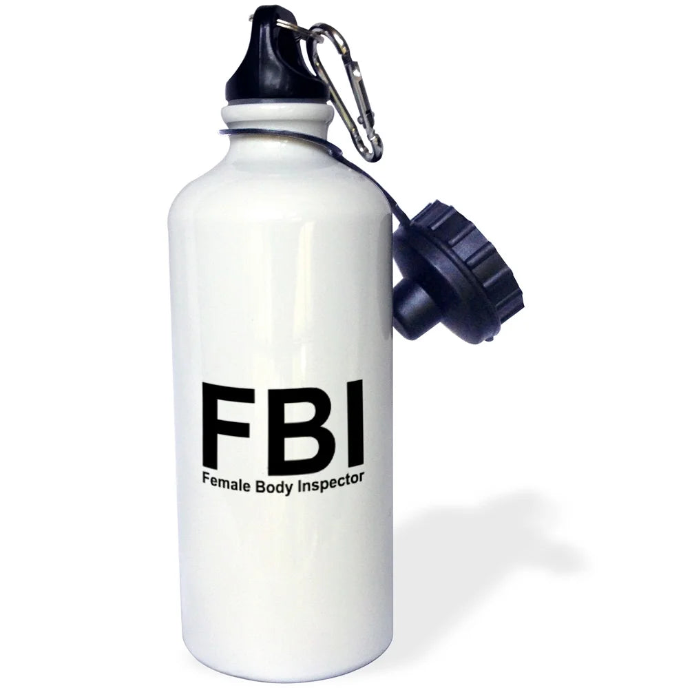 FBI Female Body Inspector Water Bottle, 21-ounce A349737