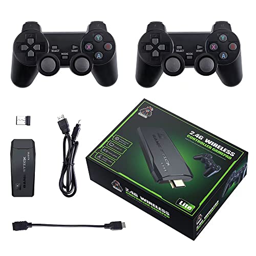 Wireless Retro Gaming Console with Dual 2.4G Wireless Controllers (64G) G341113
