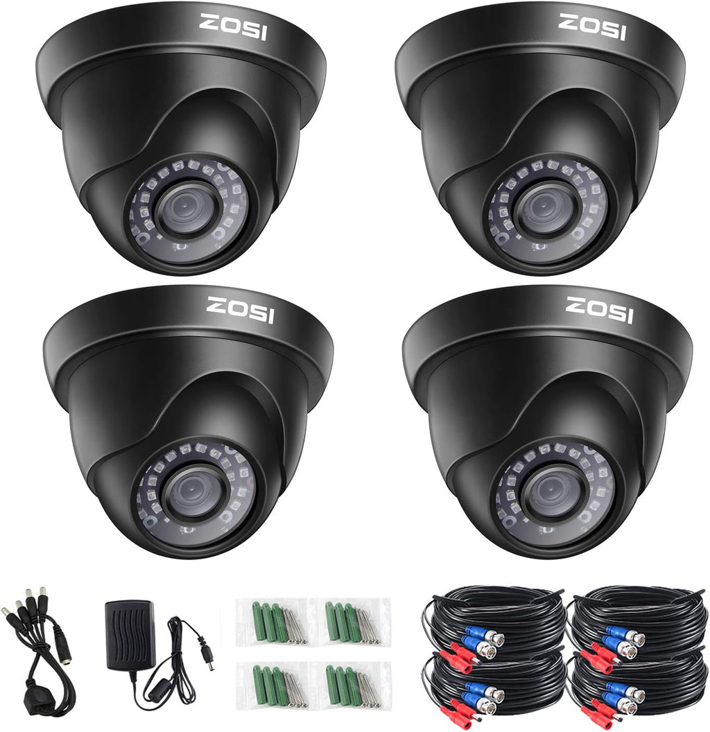 16CH 1080P Home Security Camera System with 2TB HDD, 8 x Wired 1080P Outdoor Indoor Weatherproof Cameras G551