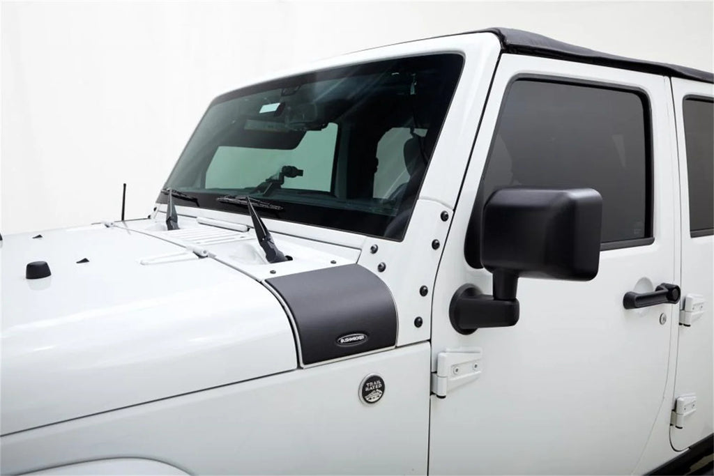 2-Pc Black Cowl Guards F251
