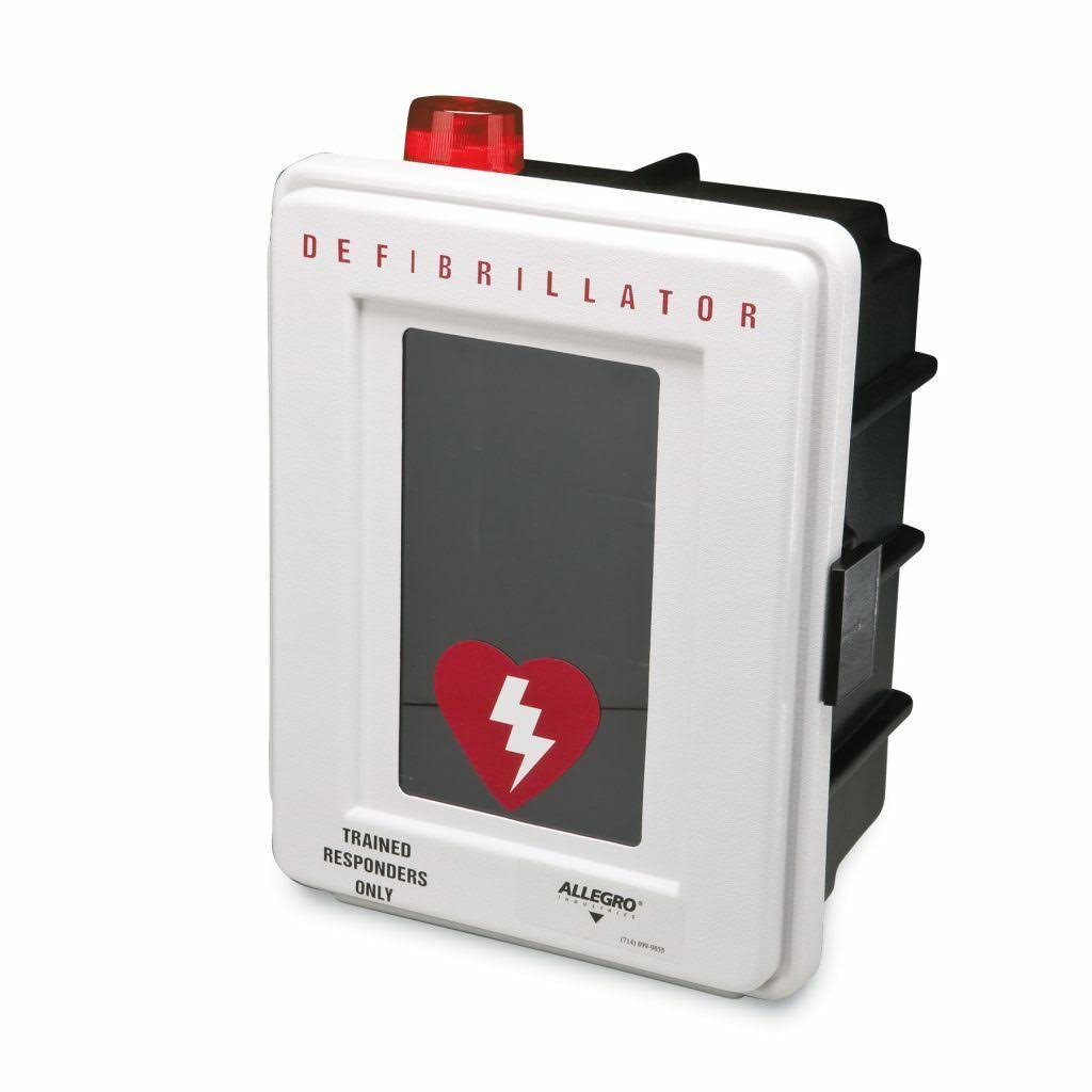 Defibrillator Storage Cabinet, Wall Mount R8076