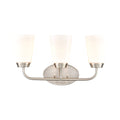3-Light Bath Brushed Nickel F2772