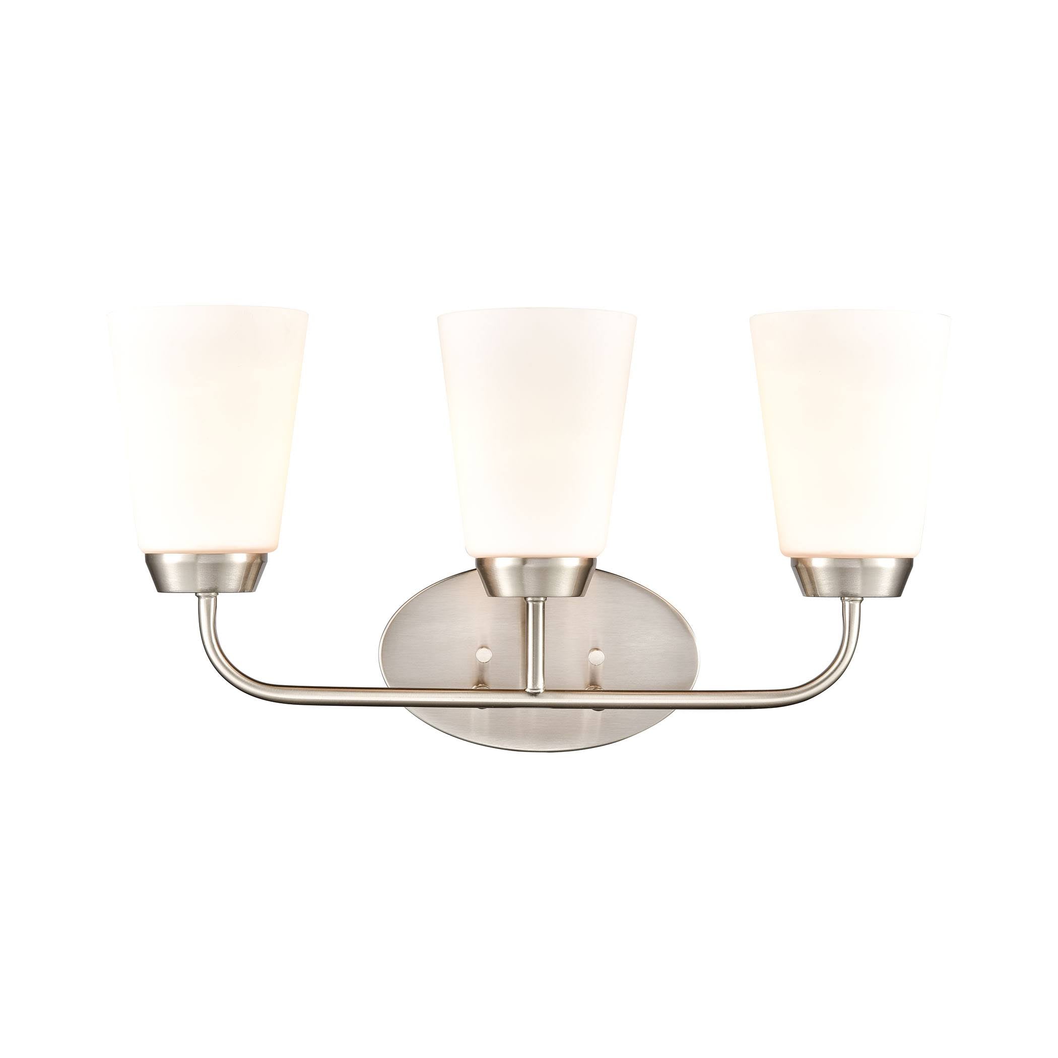 3-Light Bath Brushed Nickel F2772
