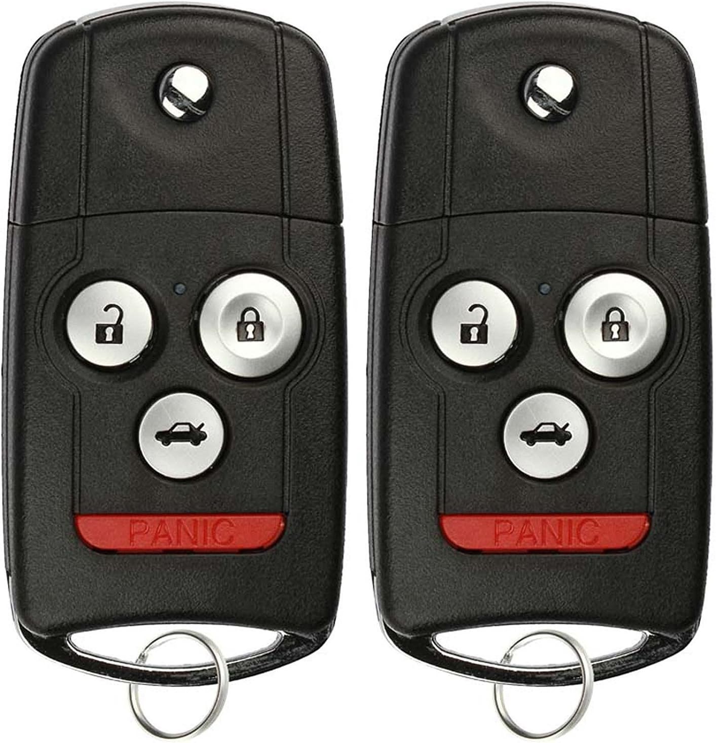 Keyless Entry Remote Control Car Flip Key Fob (Pack of 2) K6621