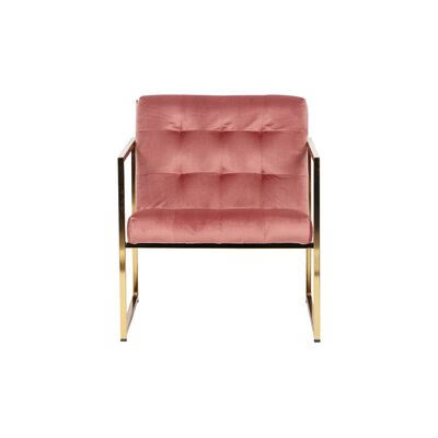 Royal Rose Tufted Velvet Armchair J753400