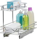 Under Sink Pull-Out Sliding Shelf Organizer, Chrome W2600
