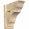 8x22W x 20x22D x 20x22H Rough Sawn Douglas Fir Outlooker N572