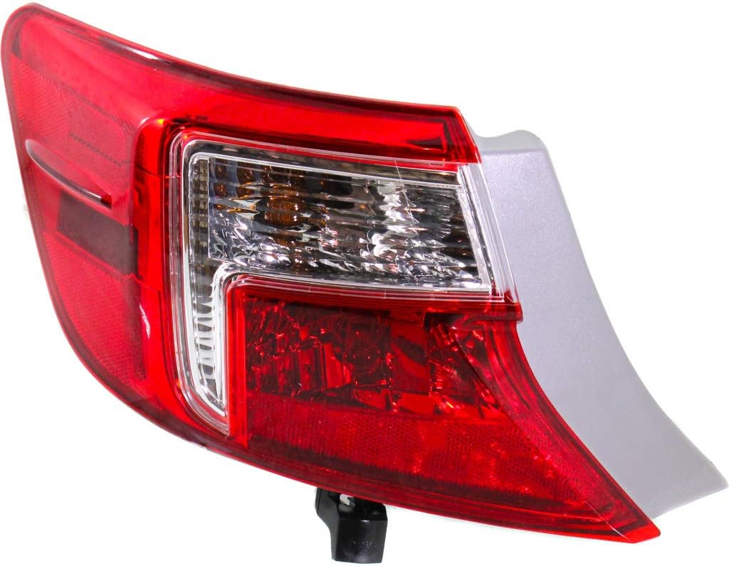 Tail Light Assembly for Toyota Camry 2012 2013 2014 Passenger Side Pack of 2 X396