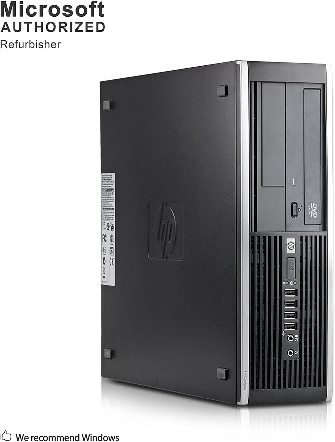HP Compaq Pro 6305 SFF Desktop PC, AMD A6 5400B, 16G DDR3, 512G SSD, Win 10 Pro 64 Bit C429