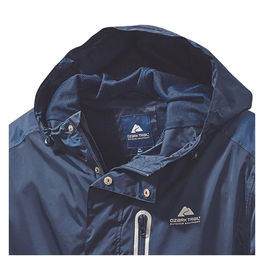 Blue Cove Long Sleeve Rain Jacket J7228