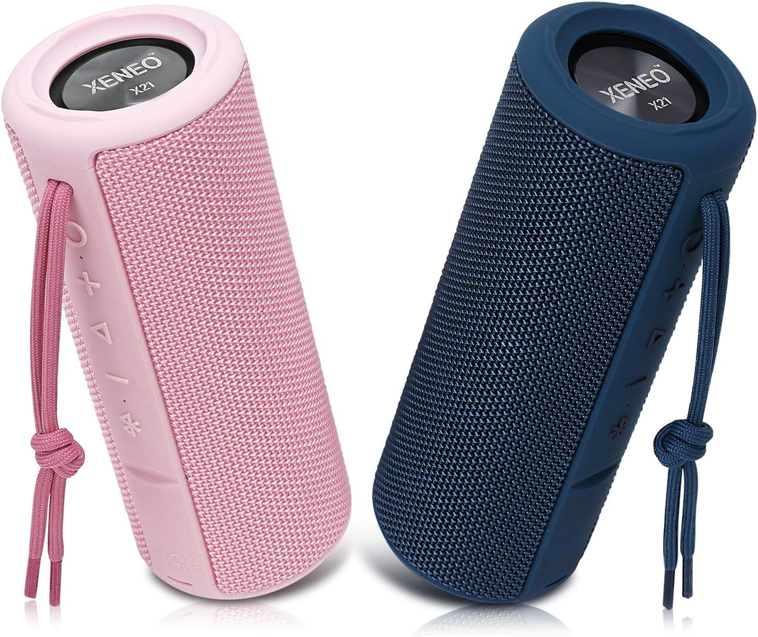 Portable Outdoor Wireless Bluetooth Speaker with FM Radio, Micro SD Card Slot, AUX, Hard Travel Case Included W1676