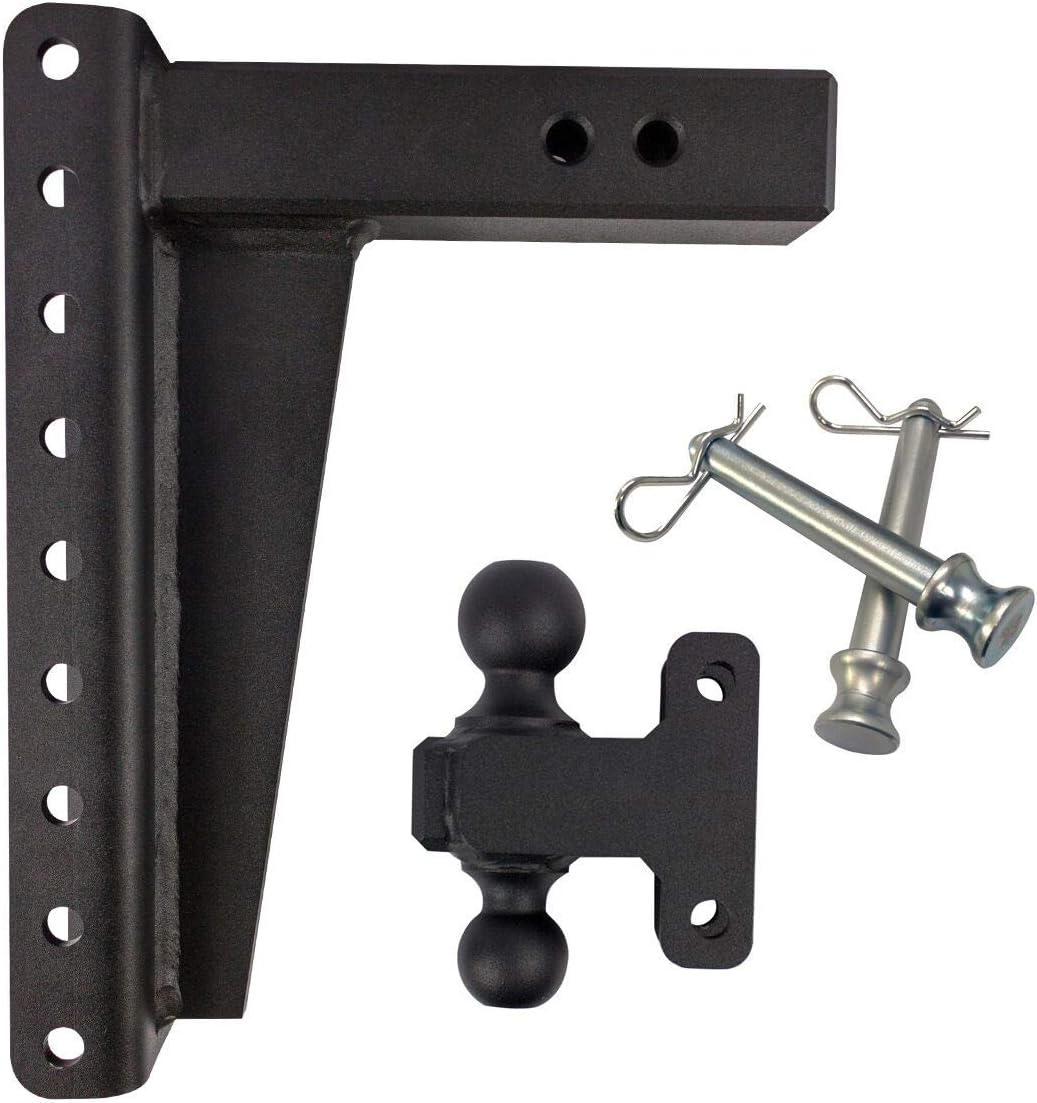 2.5" Adjustable Heavy Duty Trailer Hitch with Dual Ball B294732