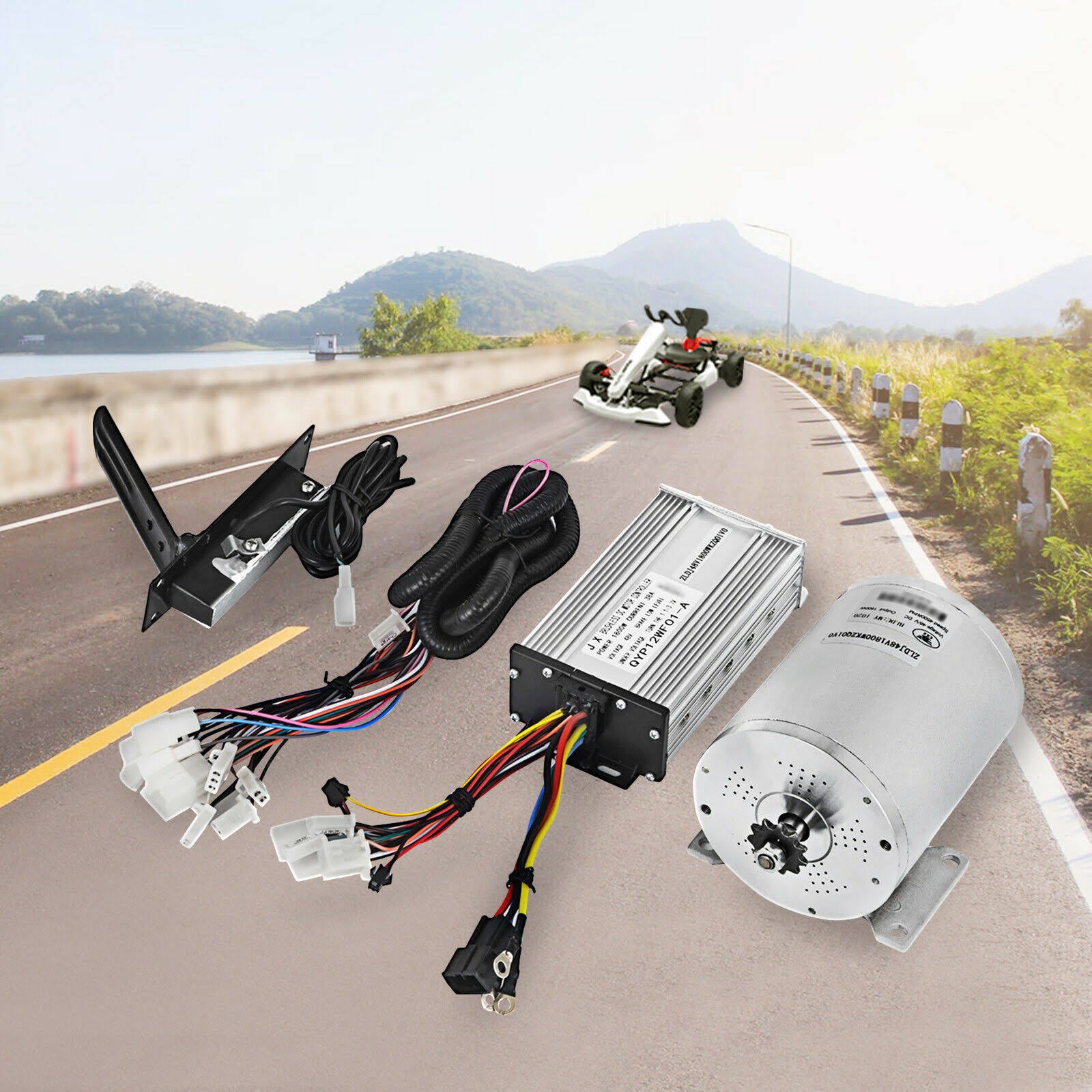 48V 1800W Brushless Motor Controller Throttle Wire F691203
