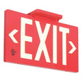 Red Photoluminescent Exit Sign L80505