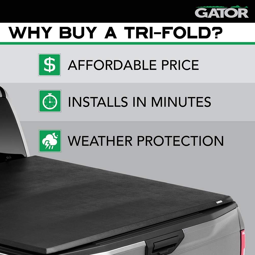 Soft Tri-Fold Truck Bed Tonneau Cover L174418