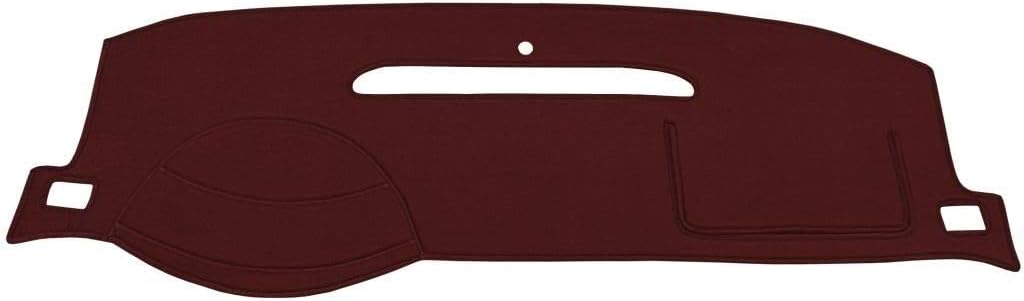 Black Custom Velour Dash Cover Mat Pad Pack of 2 H49812