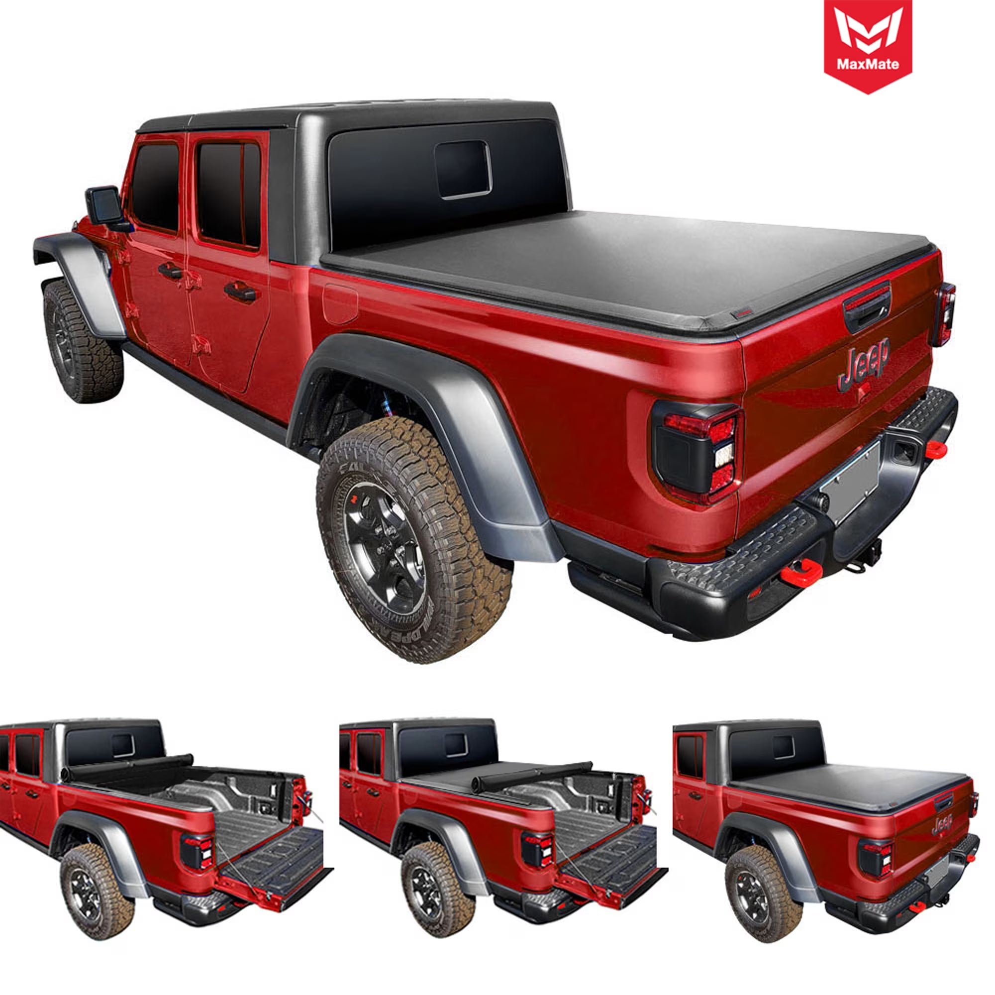 Soft Roll-up Truck Bed Tonneau Cover H758105