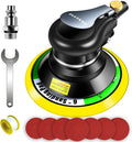 6" Dual Action Pneumatic Orbital Sander Pack of 2 V70137
