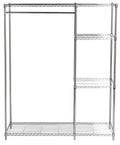 Chrome Wire Adjustable Garment Rack Z118438