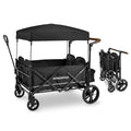 Navy 4 Seater Collapsible Wagon Stroller with 5-Point Harnesses J11133