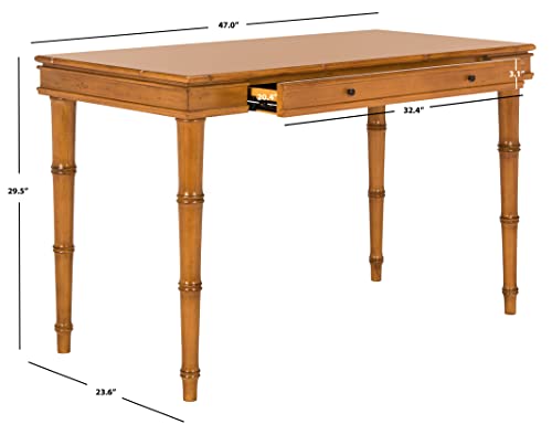 White 1-drawer Writing Desk O49160