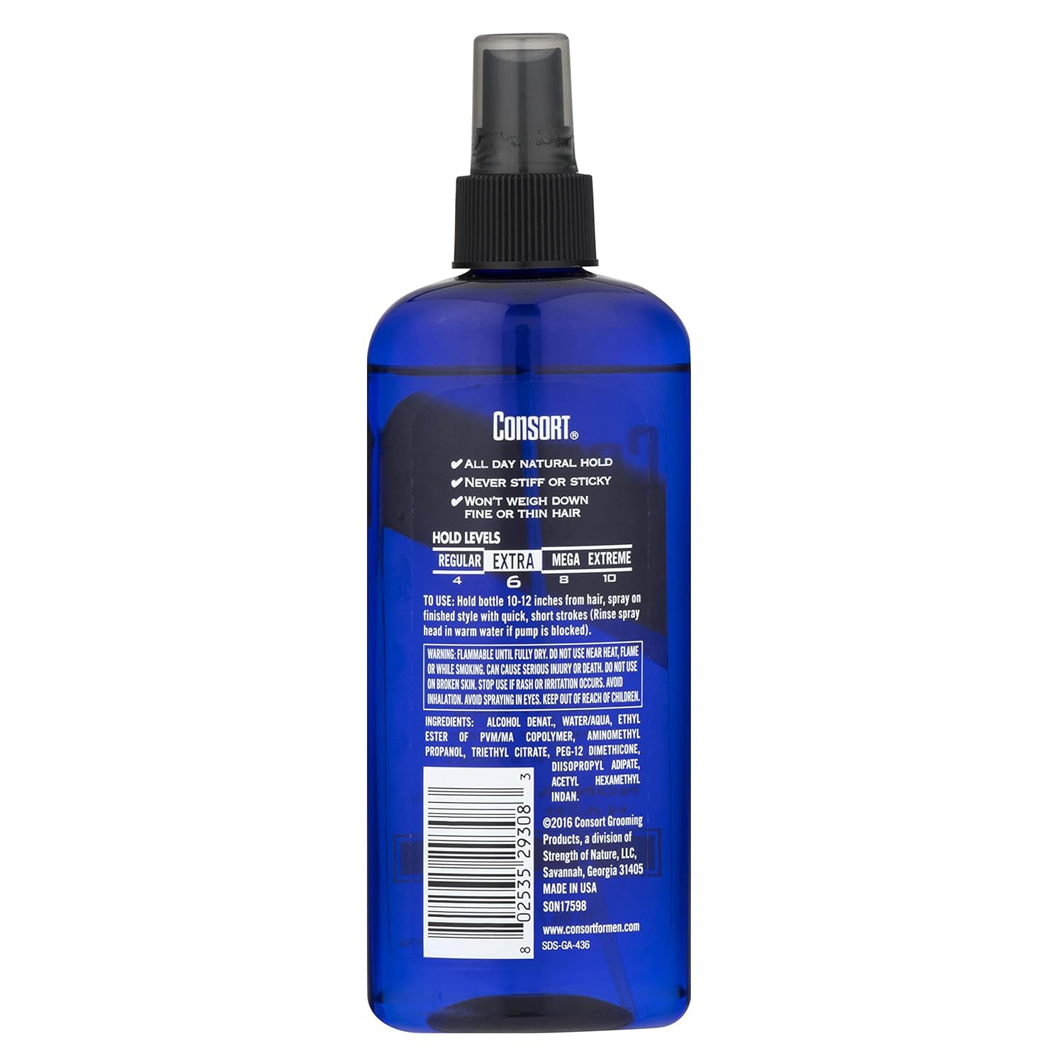 Unscented X-Hold Hair Spray 8 Ounce (236ml) 2 Pack Y230505