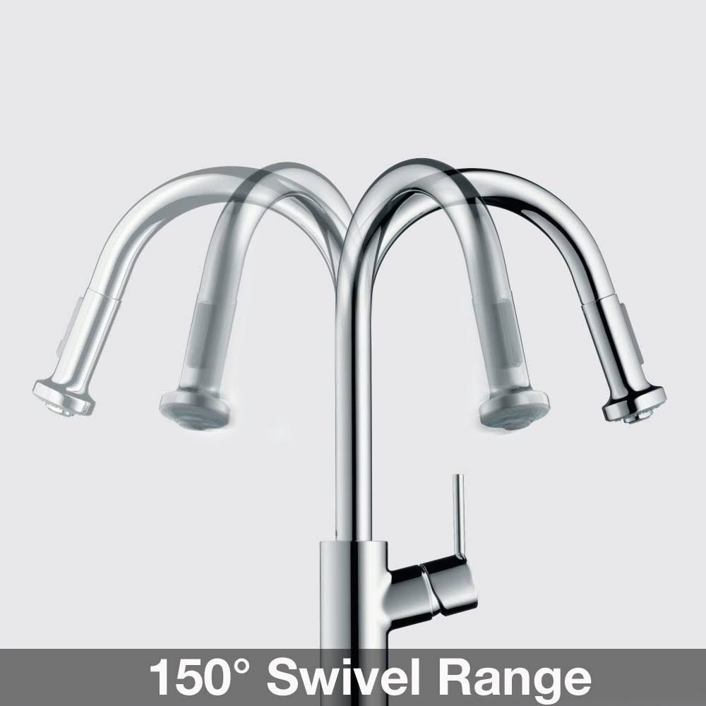 Chrome Kitchen Faucet G2824