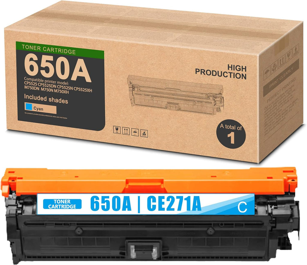 CE271A Remanufactured Cyan Toner Cartridge, 1-Pack Y1567
