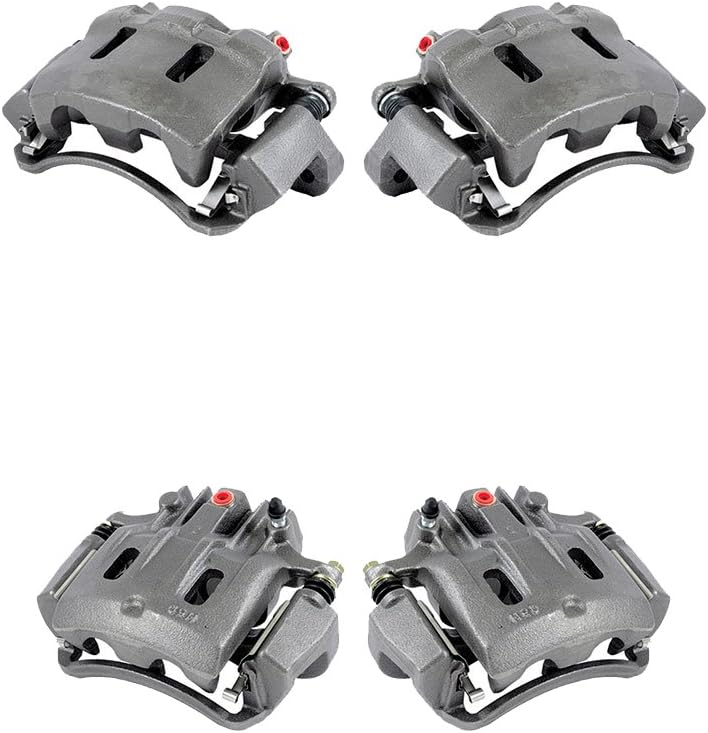 Front and Rear Semi-Loaded Caliper Assembly Set Kit E3933