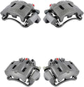 Front and Rear Semi-Loaded Caliper Assembly Set Kit E3933
