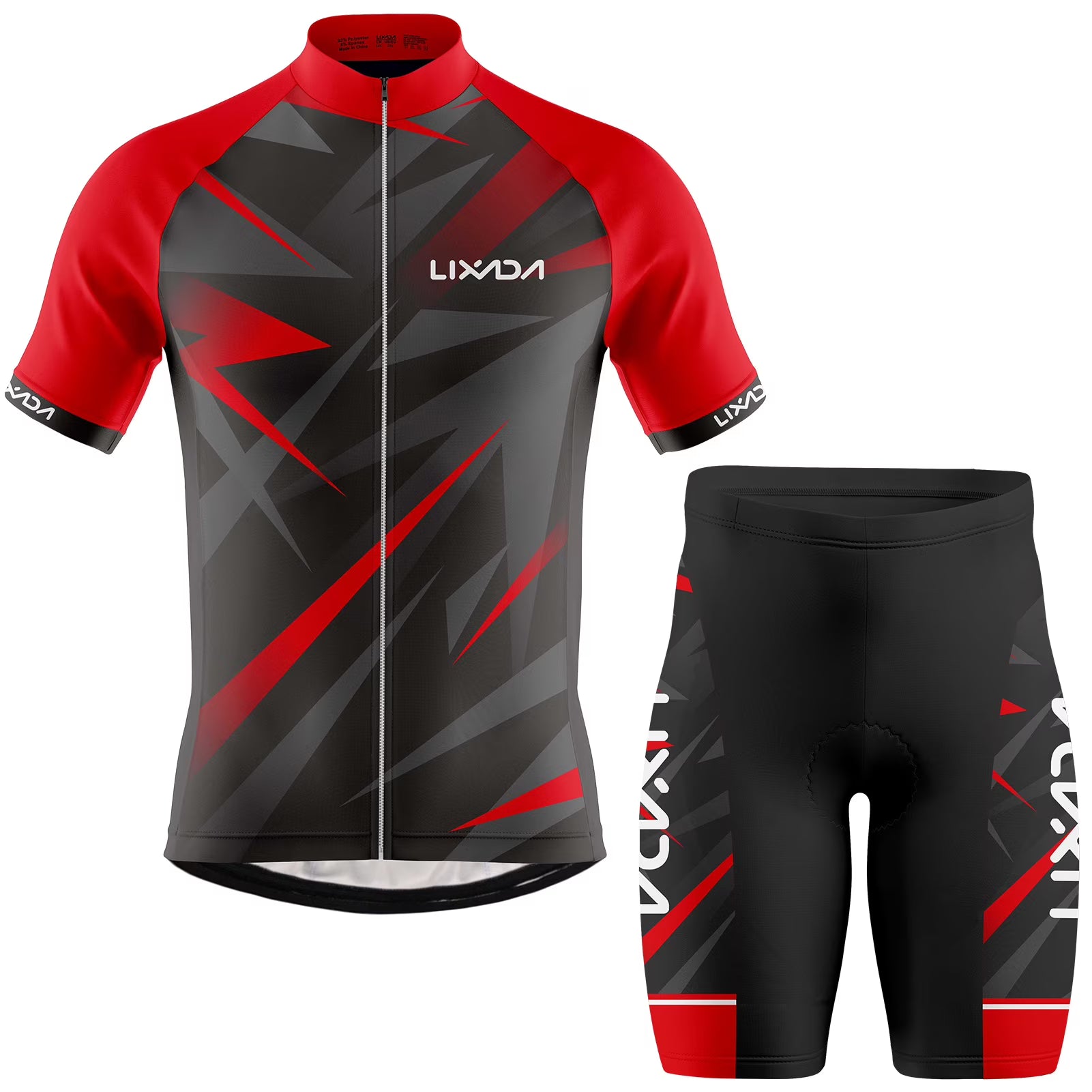 Men's Bike Jersey and Padded Shorts Set N193