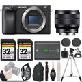 Sony a6400 Mirrorless Camera with 10-18mm f/4 OSS Lens E9824