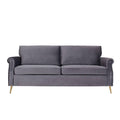 Gray Velvet Sofa S429885